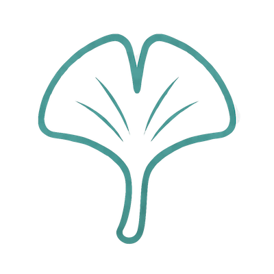 Gingko symbol uden baggrund reduceret